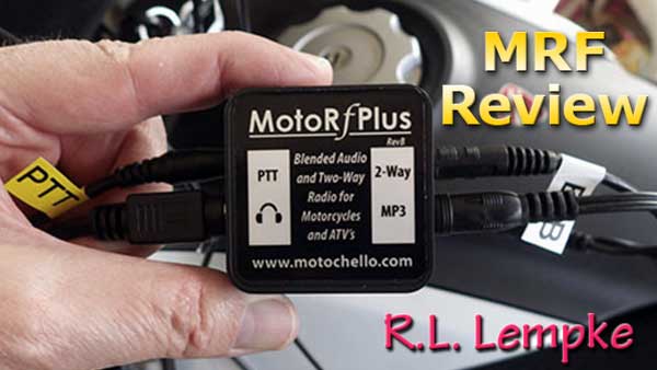 Photo for the MotoRfPlus review by R.L. Lempke