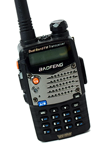 Photo of Baofeng UHF two-way radio