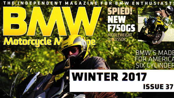 Cover photo of the BMW Magazine Winter 2017 issue