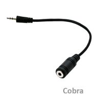 Product photo of a Cobra FRS radio cable for MotoChello motorcycle audio systems