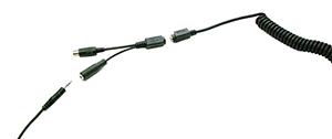 photo of earphone connection
