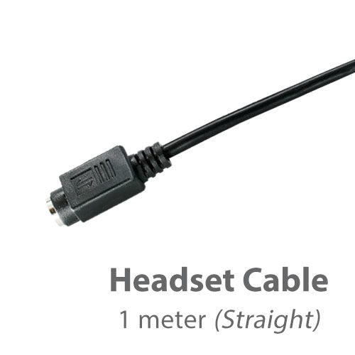 Photo of MotoChello 1 meter headset cable (straight) connector