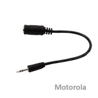 Product photo of a Motorola FRS radio cable for MotoChello motorcycle audio systems