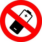 icon for 'no batteries'