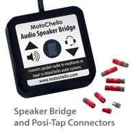 Product photo of Audio Speaker Bridge and set of Posi-tap connectors