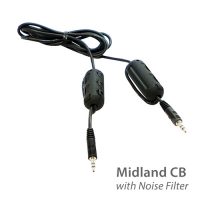 photo of Midland two-way radio cable with built in noise filter